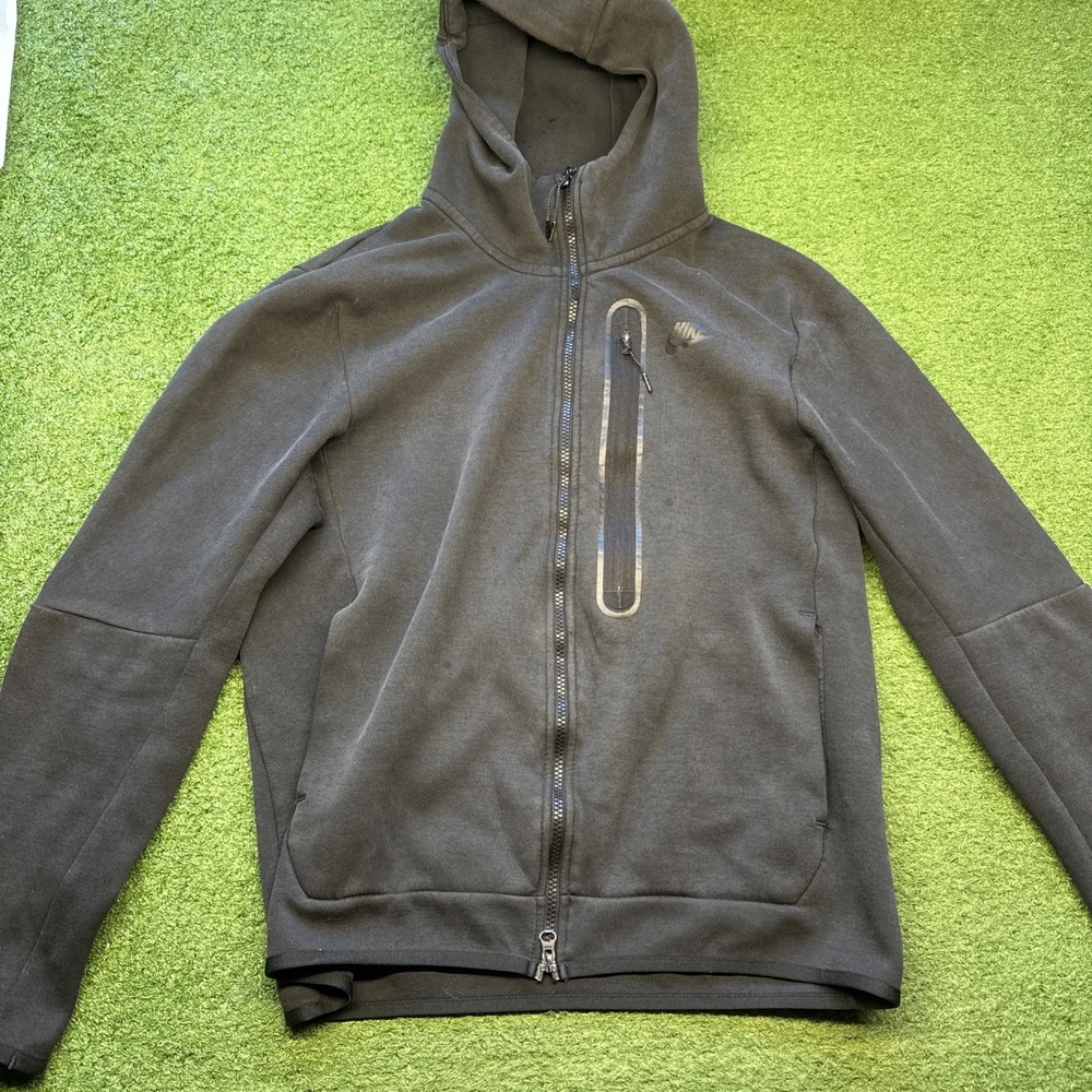 Nike Men's Tech Fleece‎ Full-Zip Hoodie Size M, Black